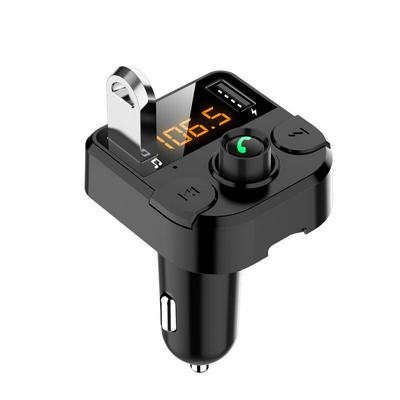 BT36B Bluetooth Car FM Transmitter Dual-port Car Charger with LED Display