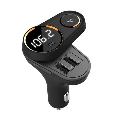 C43 Bluetooth FM Transmitter with Hands-Free Calling For Car Wireless Bluetooth FM Radio Adapter Car Kit  
