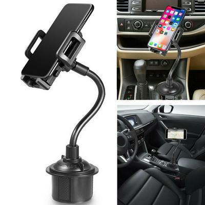 SP-090 360-Degree Rotating Car Long Hose Mobile Phone Water Cup Bracket Car Central Control Stand