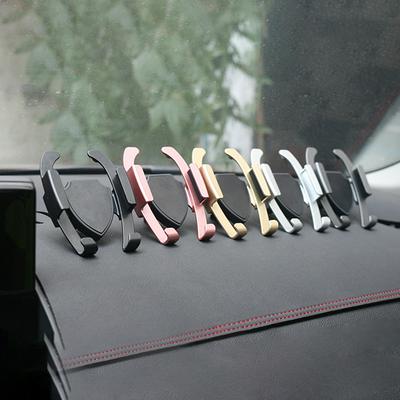 Car Vent Phone Mount Dashboard Phone Holder Simple Metal Phone Stand