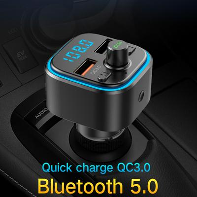 CDEN Car Mp3 Music Player Lossless FM Transmitter QC3.0 Car Charger Bluetooth 5.0 Receiver 