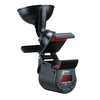 FM09 Car Holder Smart Phone with Charging Auto Bluetooth FM Transmitter with Speaker + Handsfree Smart Phone Car Holder
