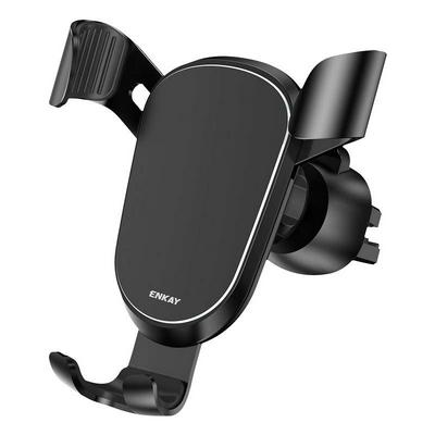 ENKAY EENK-CM101 Car Gravity Bracket Car Air Vent Navigation Universal Metal Gravity Sensor Mobile Phone Holder