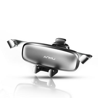 Car Phone Mount Aluminum Alloy Phone Holder for iPhone, Samsung, HUAWEI