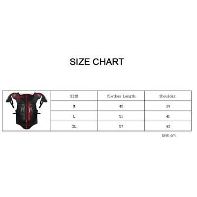 Motorcycle Jacket Men Motocross Moto Clothing Racing Body Armor Vest Protection Vest Chest Protective Elbow Pads