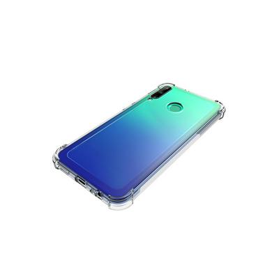 Four Corners Anti-Drop Transparent Soft TPU Back Cover Case for Huawei Y7p