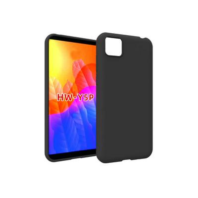 Black Frosted Shockproof Soft TPU Back Cover Case for Huawei Y5p