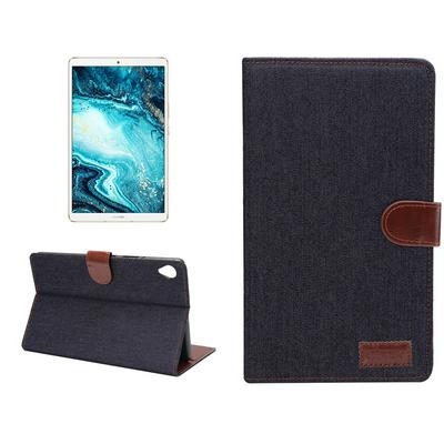 Huawei Mediapad M6 Tablet 8.4 inch Denim Cover CMR-AL09 / W09 Holster M5 8.4 Inch Bracket Shell Case Tablet Cover for Huawei M6 Tablet PC