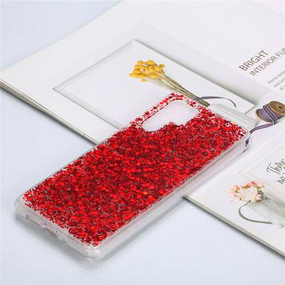 Glitter Powder Sequin Wear-Resistant Anti-Slip Anti-Drop Soft TPU Back Case for Huawei P30 Pro