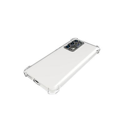 Four Corners Anti-Drop Transparent Soft TPU Back Cover Case for Huawei P40 Pro+