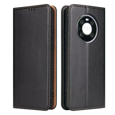 Flip Leather Case for Huawei P40 Genuine Leather Texture Wallet Phone Cover with Holder & Card Slot