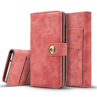 Retro Two-in-one Detachable Shockproof Magnet Buckle Closure Multifunctional PU leather Wallet Phone Case for HUAWEI P20 Pro