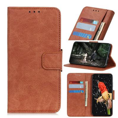 Litchi Pattern Anti-Drop Side Flip PU Leather + Soft TPU Stand with Magnetic Buckle and Card Slots Wallet Case for Samsung Galaxy M31