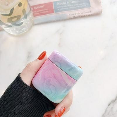 Marble Texture PC Plastic Earphone Protective Case for Huawei FreeBuds2 Bluetooth Earphones