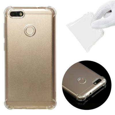 Solid Color Anti-Scratch Shockproof Soft TPU Back Cover Case for Huawei Enjoy 7 / Y6 Pro (2017) / P9 Lite Mini 