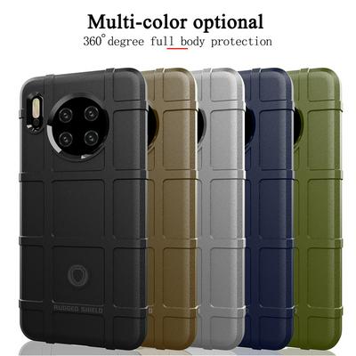 Rugged Shield Frosted Four Corners Airbag Design Non-Slip Soft TPU Back Cover Case for Huawei Mate 30