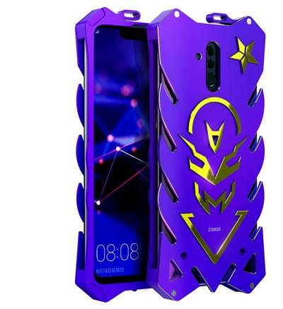 Zimon Vulcan Series Shockproof Aluminum Metal Back Cover Case for Huawei Mate 20 Lite / Maimang 7 