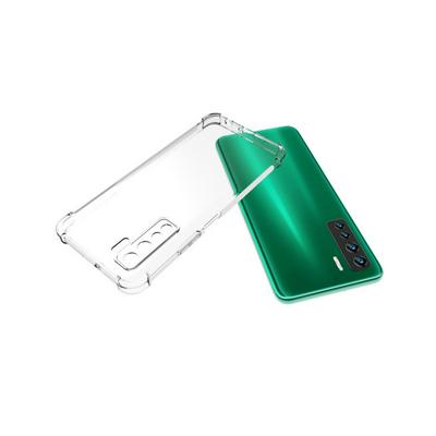 Four Corners Anti-Drop Transparent Soft TPU Back Cover Case for Huawei Nova 7 SE
