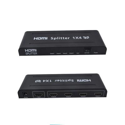 4 Way HDMI Splitter Switcher Full HD 1080P Video HDMI Switch Switcher Hub 1 in 4 out HDMI Amplifier For HDTV DVD PS3 Xbox