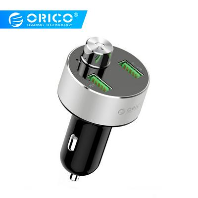 ORICO UBT-2U LED Bluetooth Car Tablet GPS Charger Dual USB with U-disk TF Card Reader Phone Charger 