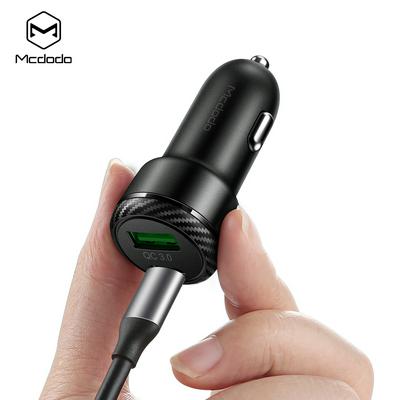 Mcdodo 36W Double Port QC 3.0 + PD Type-C Quick Charge AFC SCP Car Charger for Universal Mobile Phone 