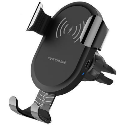 BQ001 Car Wireless Charging Mobile Phone Bracket G-sensor Car Holder QI Air Outlet Bracket