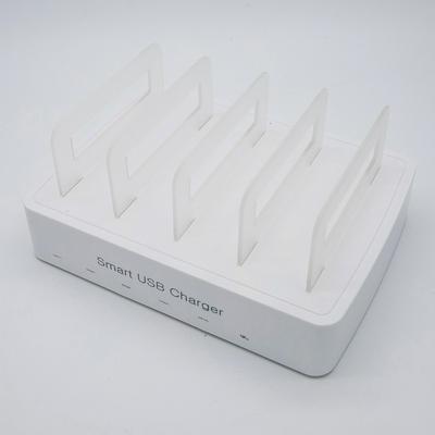 USB Charger, 4-Port Charging Station 80W QC3.0 USB Charging Hub for Multiple Devices