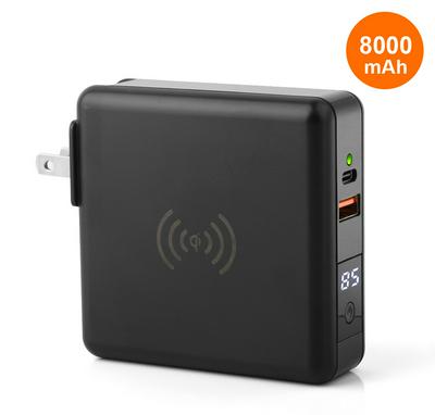 3 in 1 Power Bank 10W Wireless Charger for iPhone Sumsung Travel Charger 18W PD Type -c Charger for MacBook Charger Pad