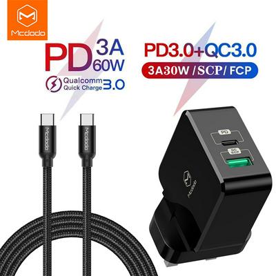 Mcdodo LCH-6933 Charger 30W usb+PD QC3.0 Quick Charge + Type C to  Type-C for xiaomi  Huawei Samaung
