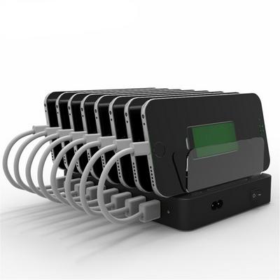 8-port USB Charger 96W Universal Desktop Charging Station with Detachable Baffels