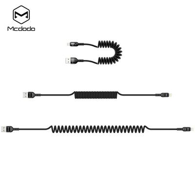 MCDODO Lightning Cable 1.8 Meters Quick Charge Spring Cable for iPhone