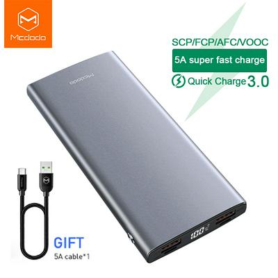 Mcdodo Power Bank 10000mAh 5A Super Fast Charge Digital display power for Huawei Samsung Oppo IPhone