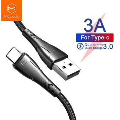 Mcdodo Mamba Series 0.2m 1.2m Type-C 3A QC4.0 Fast Charging Charging Data Transmission Cable for Devices with Type-C Interfaces