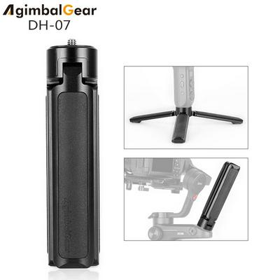 AgimbalGear DH07 DH07 Mini Extended Grip Tripod Stabilizer w 1/4'' Screw, Aluminum+Silica Gel for Dji Zhiyun Weebill Lab Smooth Ronin