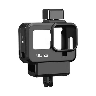 Ulanzi G8-9 Cold Shoe Mount 52MM Filter Adapter Ring Battery Mic Adapter Vlog Plastic Case for Gopro 8 Vlog