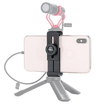 ULANZI ST-02L Smartphone Vlog Phone Mount Cold Shoe for Microphone Vlogging Phone Stand Holder 1/4 Screw for iPhone Android r60
