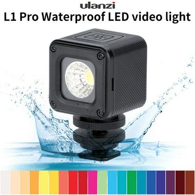 Ulanzi L1 Pro Multi-Function 10m Underwater LED Video Light Waterproof Dimmable LED Video Light for Nikon Canon GOPRO SJCAM Action Cameras
