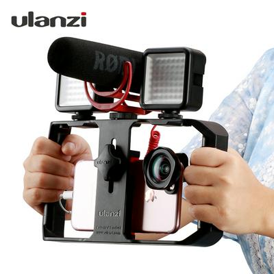 Ulanzi U-Rig Pro Mobile Phone Handheld Camera Bracket Video Shooting Live Stabilizer for iPhone Android