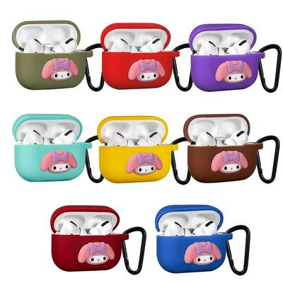 Mermaid Airpods Pro Case Keychain AirPod Earbud Charging Bluetooth Earphone Protective Hard Cover Case 