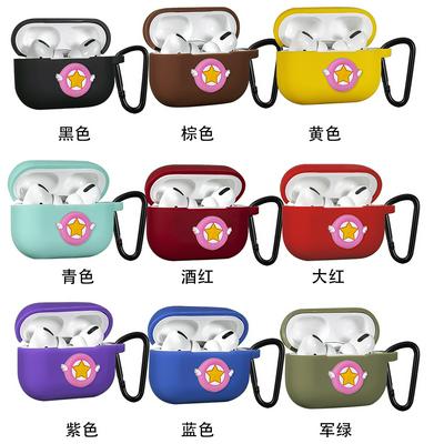 Sailor Moon Airpods Pro Case Keychain AirPod Earbud Charging Bluetooth Earphone Protective Cover Case 