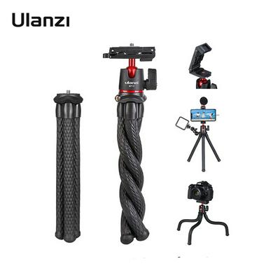 Ulanzi MT-11 Travel Flexible Octopus for Smartphone DSLR SLR Vlog Tripod for Camera Gopro iPhone Huawei Portable 2 in 1 Tripod