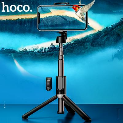 Bluetooth Selfie Stick, HOCO K11 Tripod Stabilizer with Remote Shutter for Streaming, Photography