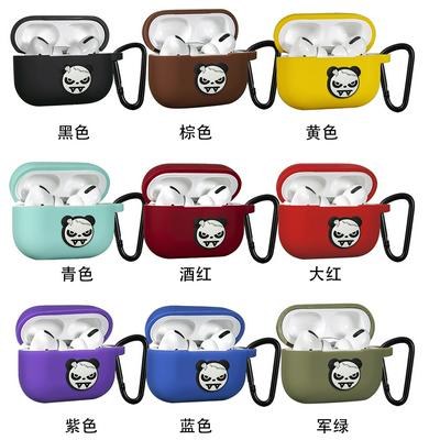 Devil Airpods Pro Case Keychain AirPod Earbud Charging Bluetooth Earphone Protective Cover Case 