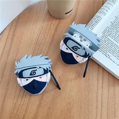 Soft Cover for AirPods Charging Case, Hatake Kakashi Case with Matching Keyring