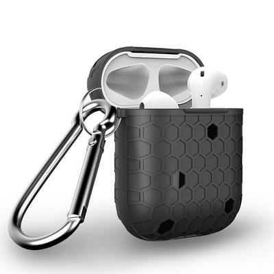 Diamond Pattern TPU Bluetooth Earphone Cover AirPods Case Cover Protective Skin Charging Case