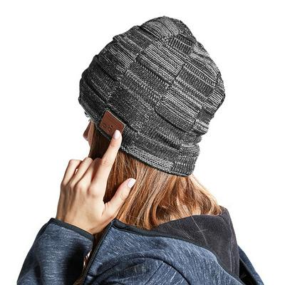 Bluetooth Beanie, Winter Knitted Cap with BT 5.0 Stereo Sound  Headset