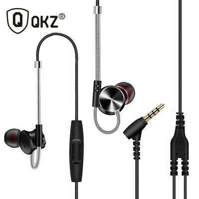 QKZ DM10 CNC Headphones HiFi Earphone Headset In-Ear MP3 Auriculares Headset In-Ear Earphone 