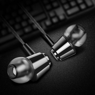 Floveme HIFI Quality Headphone with Micrphone Not Easy to Tangle In-ear Earphone