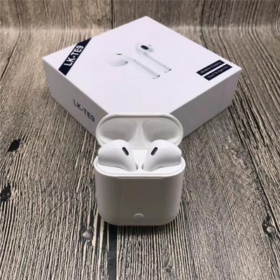 LK-TE9 TWS Bluetooth 5.0 Touch Control Auto-Window-Pair HIFI Bass Sound with Charging Box Wireless Earphones 1:1 Air Pods for Smartphone iPod