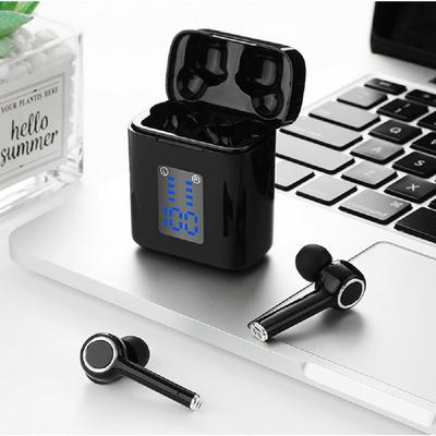 TWS Bluetooth Wireless In-ear Sports Waterproof Headset 5D Stereo Earphone with LED Display